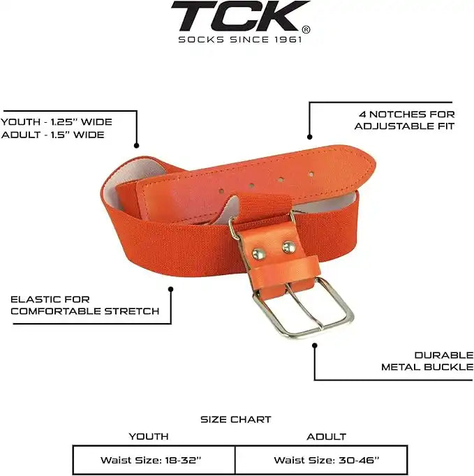 Tck Prosport Belt Over the Knee Sock Combo - Orange