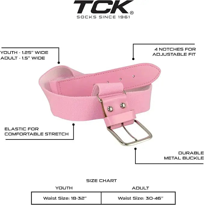 Tck Prosport Belt Over the Knee Sock Combo - Pink