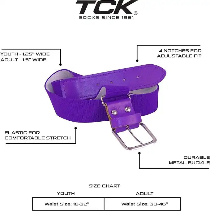 Tck Prosport Belt Over the Knee Sock Combo - Purple