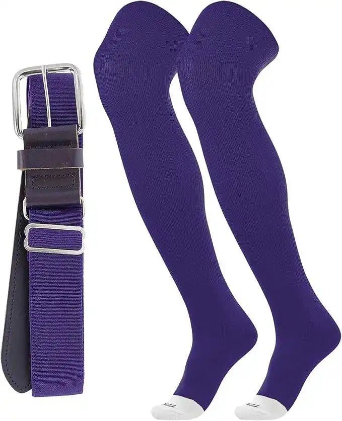 Tck Prosport Belt Over the Knee Sock Combo - Purple