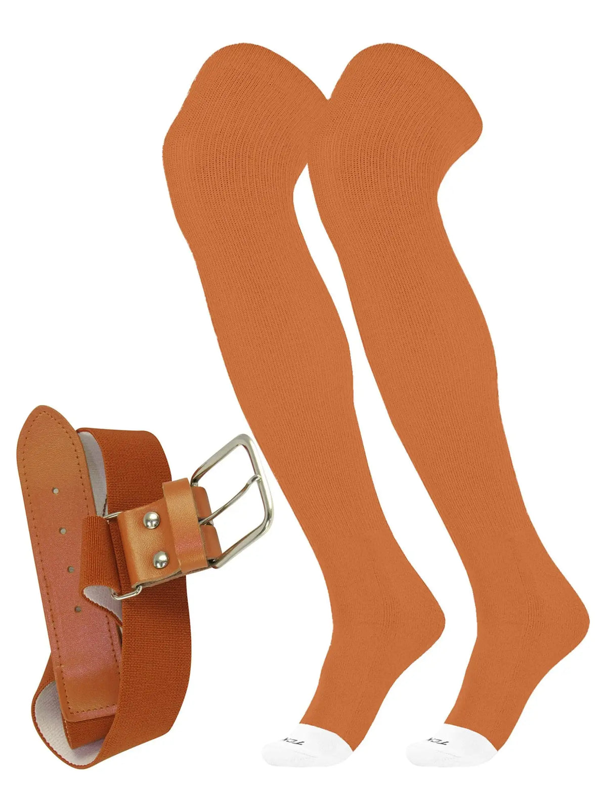 Tck Prosport Belt Over the Knee Sock Combo - Texas Orange