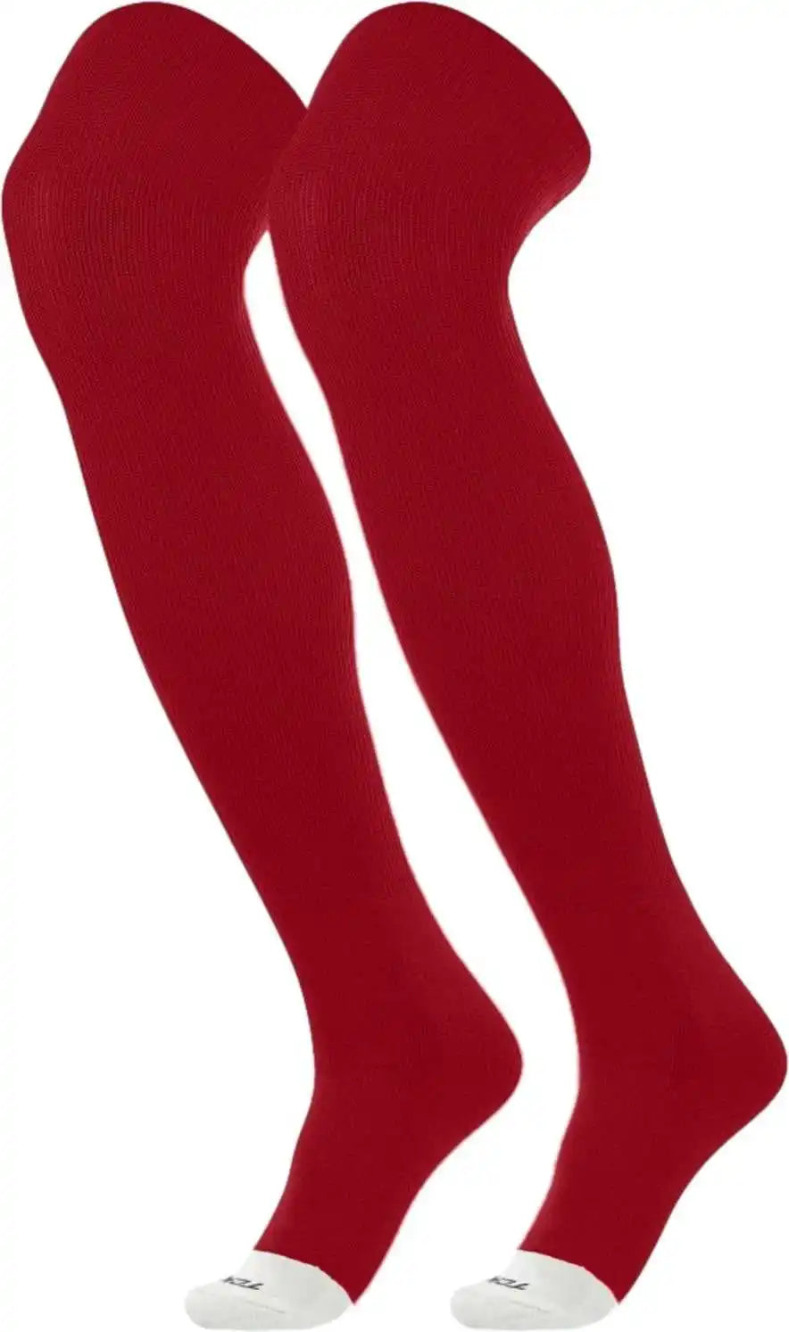 Tck Prosport Over the Knee Baseball Socks - Cardinal