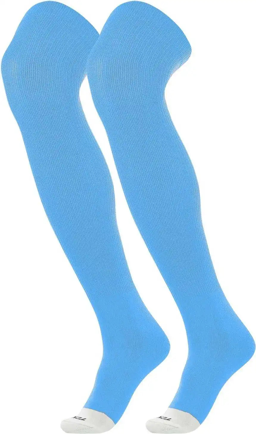 Tck Prosport Over the Knee Baseball Socks Columbia Blue