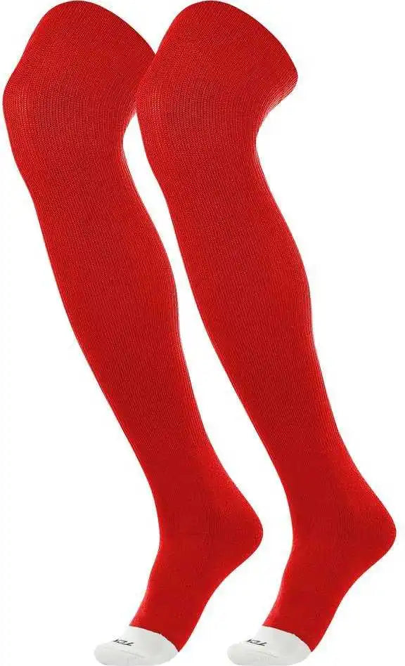 Tck Prosport Over the Knee Baseball Socks - Scarlet