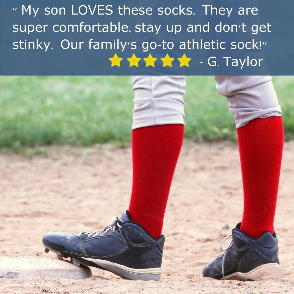 Tck Prosport Performance Knee High Tube Socks - Cardinal