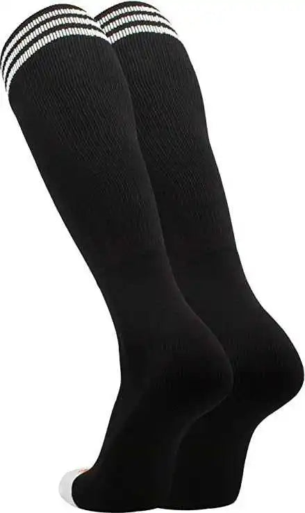 Tck Prosport Striped Knee High Tube Socks - Black White