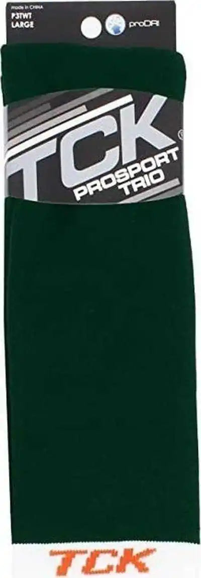 Tck Prosport Striped Knee High Tube Socks - Dark Green White