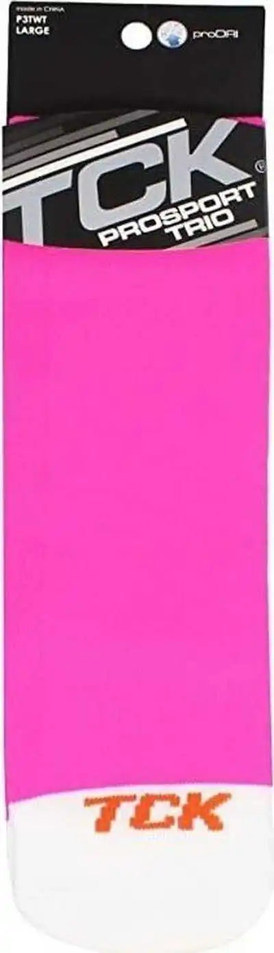 Tck Prosport Striped Knee High Tube Socks - Hot Pink Black