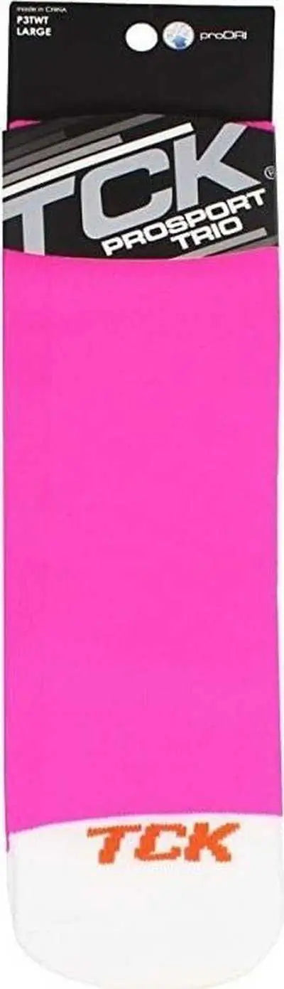 Tck Prosport Striped Knee High Tube Socks - Hot Pink Black