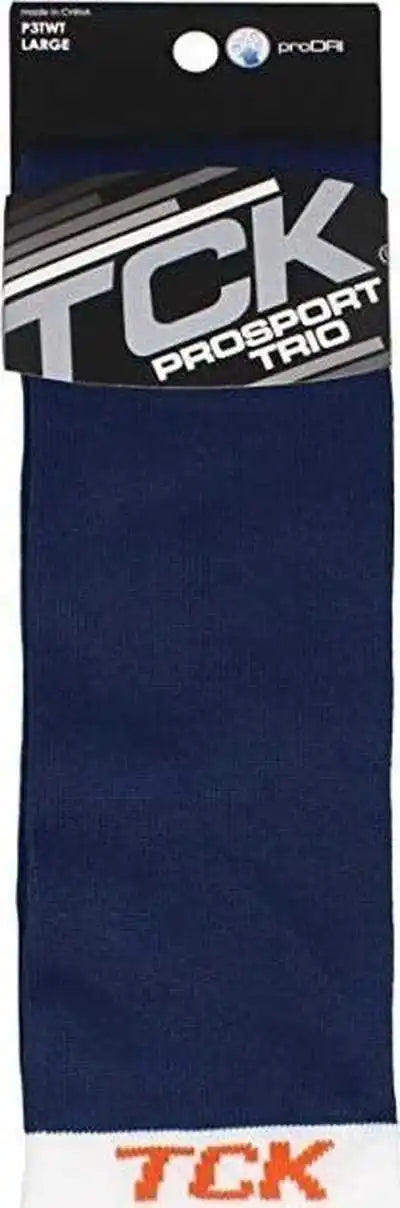 Tck Prosport Striped Knee High Tube Socks - Navy White