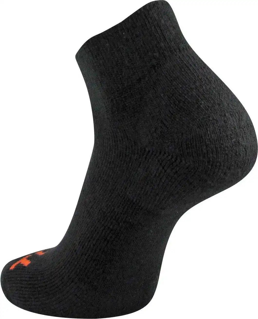 Tck Reacs Acrylic Quarter Socks - Black