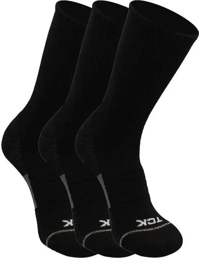 Tck Repreve Crew Socks (3 Pack) - Black