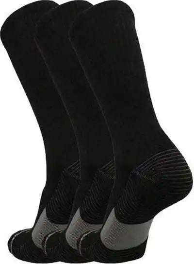 Tck Repreve Crew Socks (3 Pack) - Black