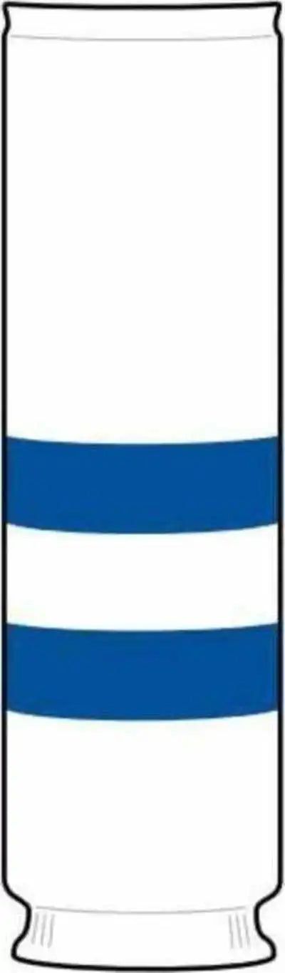 Tck Rib Knit Hockey Sock - Tor White Royal 1