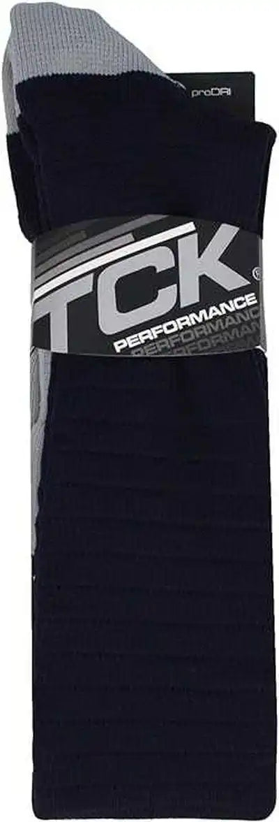 Tck Scrunch Football Knee High Socks - Navy