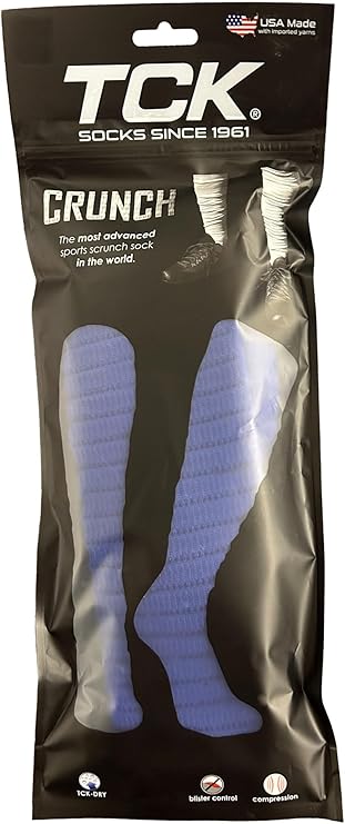 Tck Scrunched Football Leg Sleeves - Royal