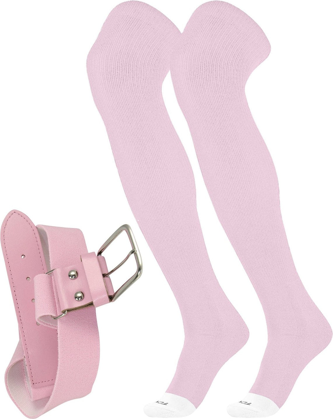 TCK Prosport Belt Over the Knee Sock Combo - Pink