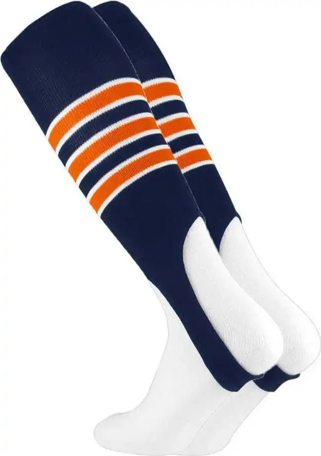 Tck Stirrups with Stripes - Navy White Orange