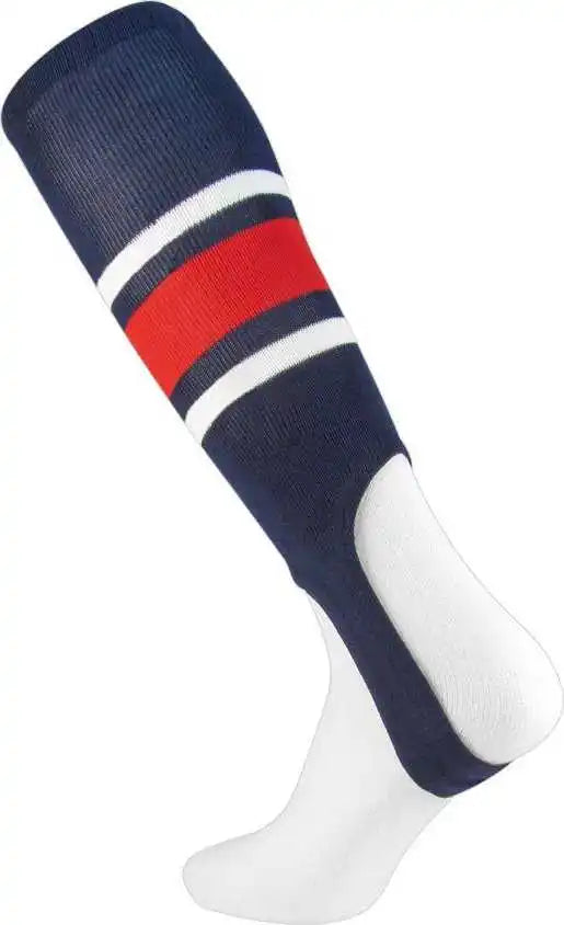Tck Stirrups with Stripes - Navy White Scarlet