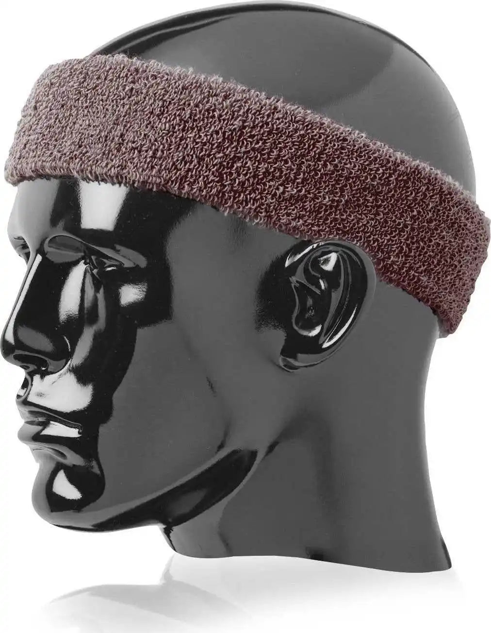 Tck Terry Headband 2’’ Wide - Brown - one Size Fits Most