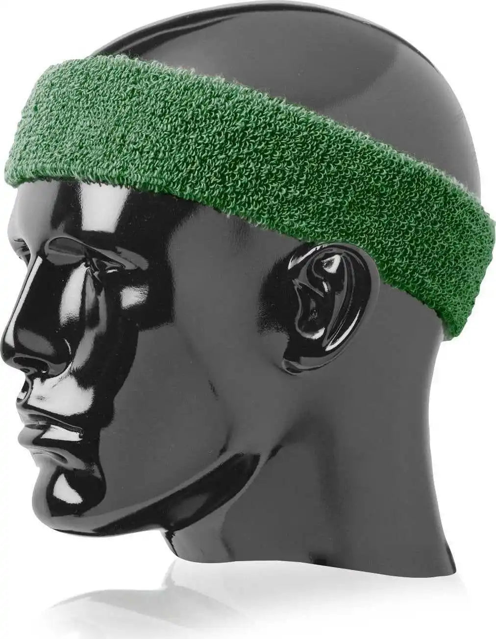 Tck Terry Headband 2’’ Wide - Dark Green - Forest / one Size Fits Most