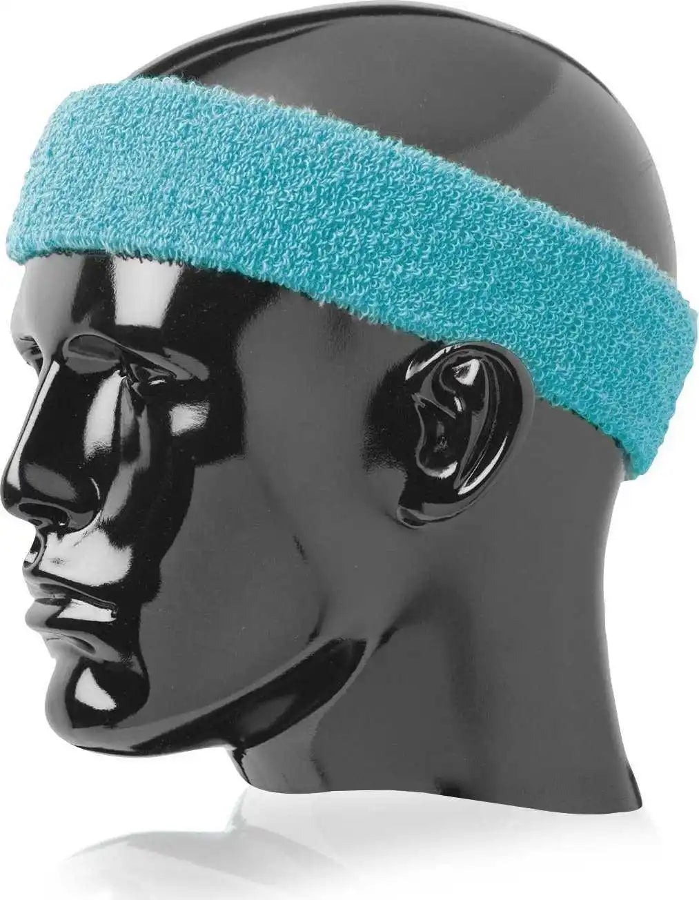 Tck Terry Headband 2’’ Wide - Marlin Teal - one Size Fits Most