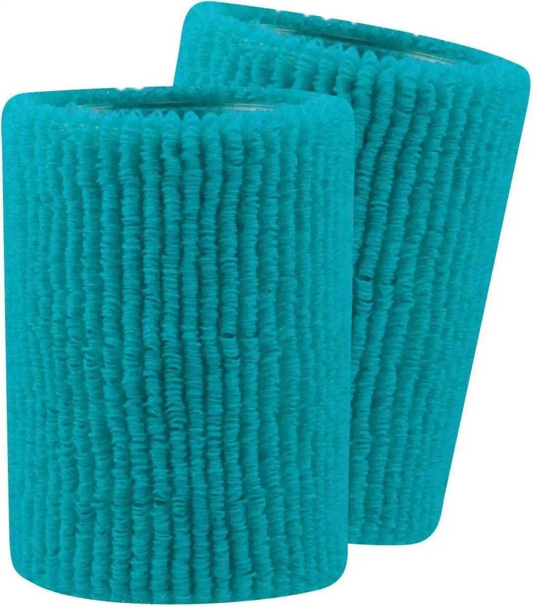 Tck Terry Wristbands 5’’ Wide - Marlin Teal - one Size Fits Most