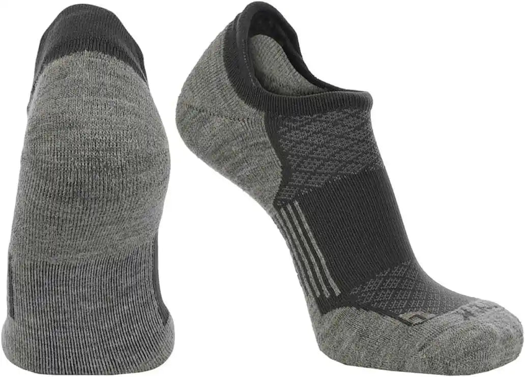 Tck Tour Golf Socks for Men and Women’s no Show - Graphite Gray