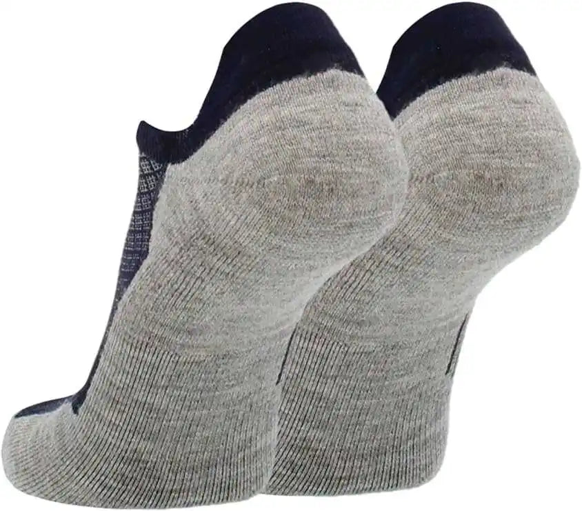 Tck Tour Golf Socks for Men and Women’s no Show - Navy Gray