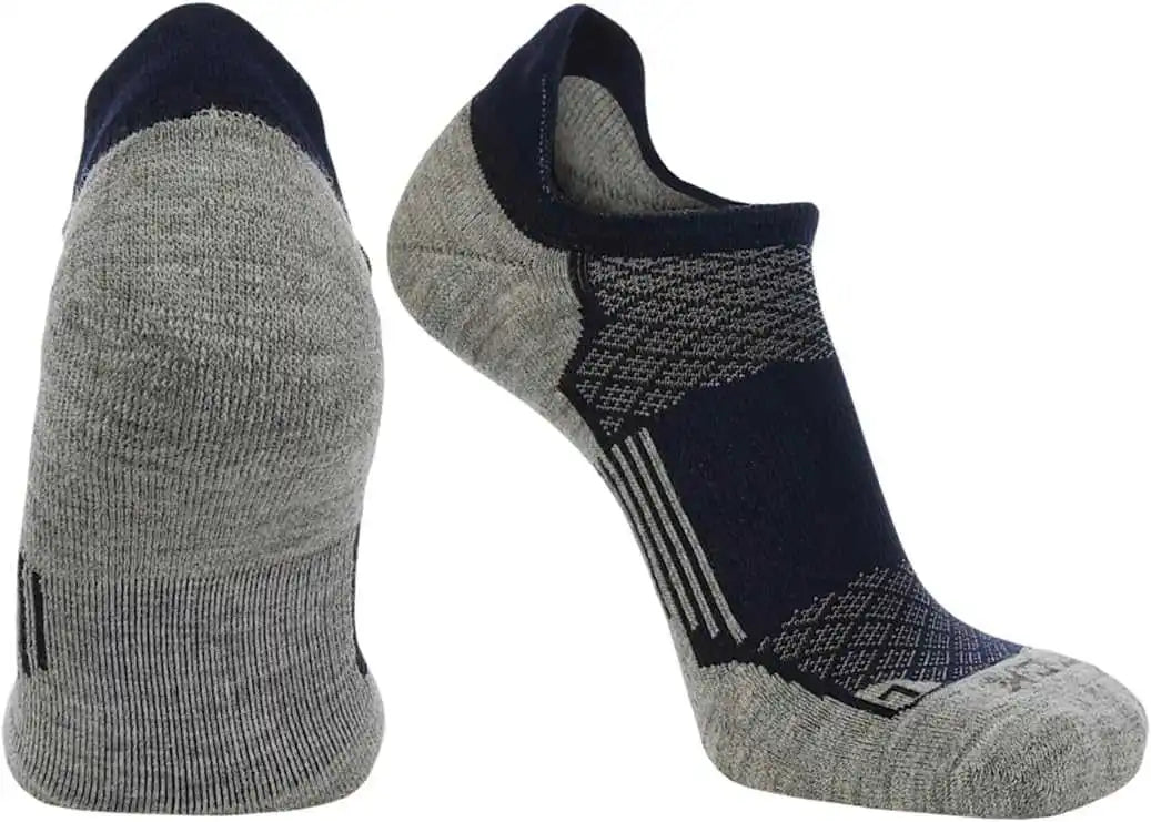 Tck Tour Golf Socks for Men and Women’s no Show - Navy Gray