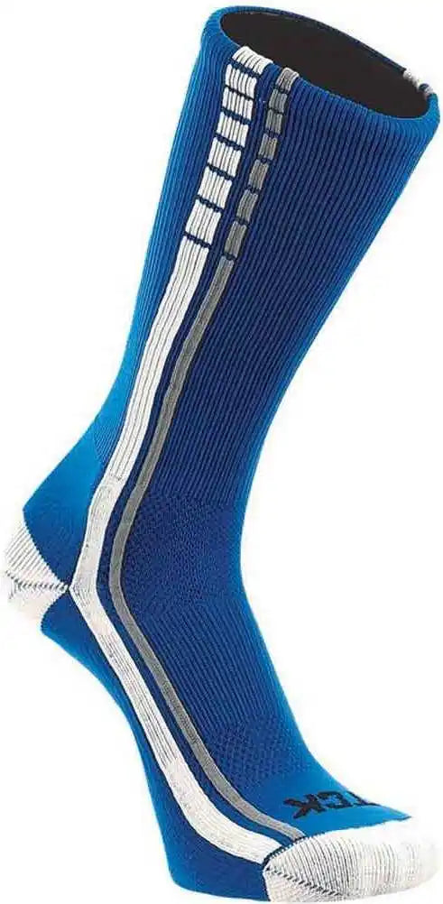 Tck Turbo Crew Socks - Royal White Gray