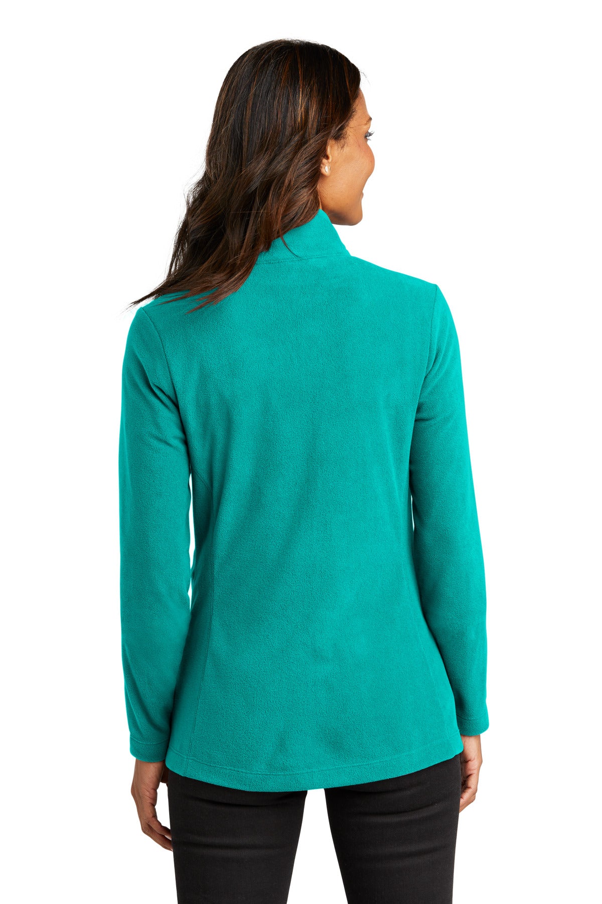 TealBlue Port Authority Women's Accord Microfleece Jacket L151