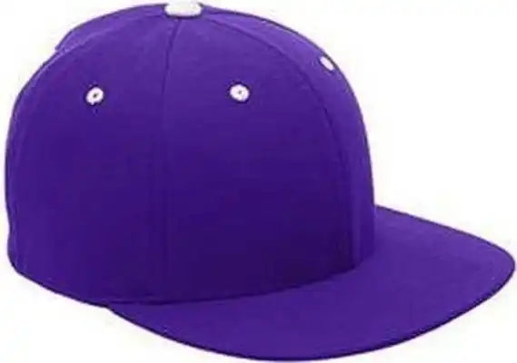 Team 365 Atb101 by Flexfit Adult Pro-formance Contrast Eyelets Cap - Sportpurple White - Purple / S/m