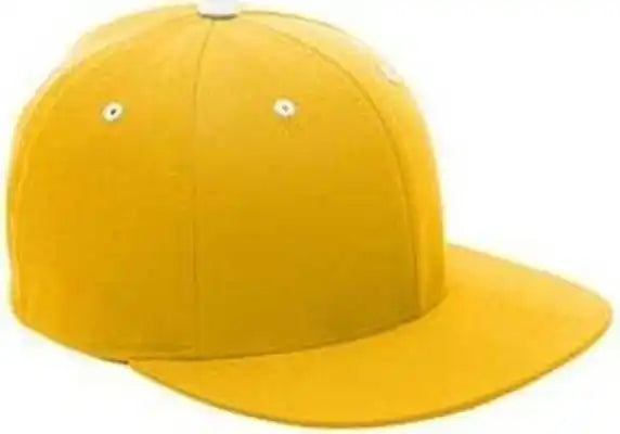 Team 365 Atb101 by Flexfit Adult Pro Formance Contrast Eyelets Cap Sportathletic Gold White