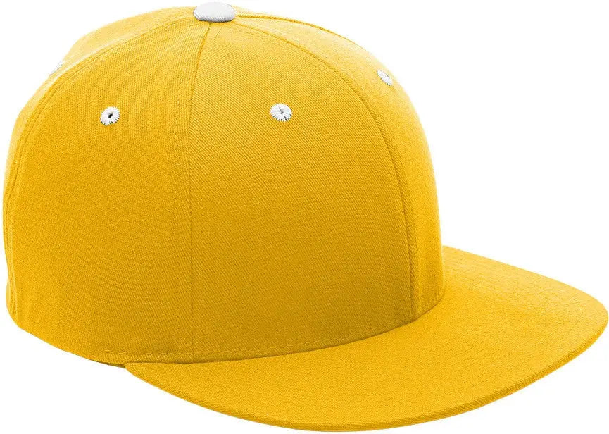 Team 365 Atb101 Pro-formance Contrast Eyelets Cap - Sport Athletic Gold White