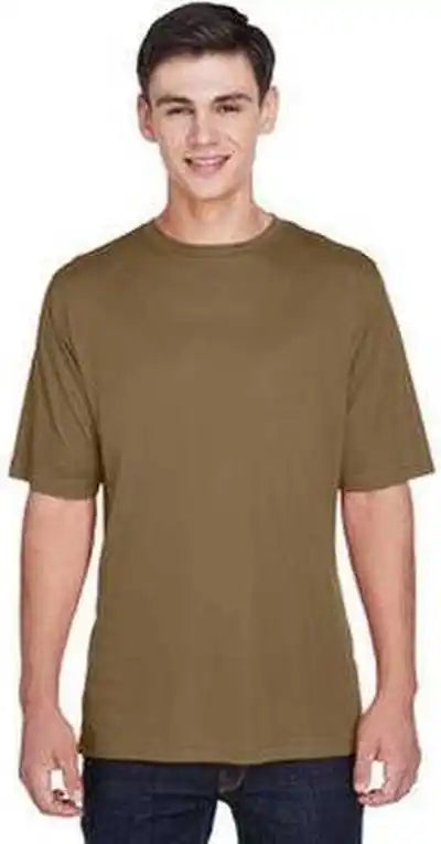 Team 365 Tt11 Men’s Zone Performance t Shirt Coyote Brown