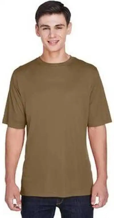 Team 365 Tt11 Men’s Zone Performance t Shirt Coyote Brown