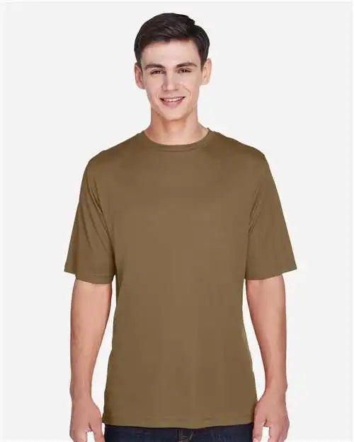 Team 365 Tt11 Men’s Zone Performance T-shirt - Coyote Brown - Xs