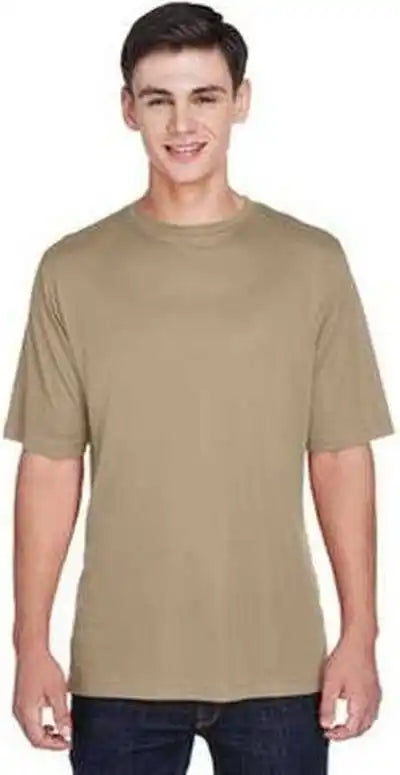 Team 365 Tt11 Men’s Zone Performance t Shirt Desert Khaki