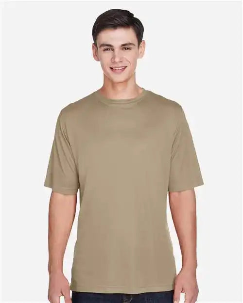 Team 365 Tt11 Men’s Zone Performance T-shirt - Desert Khaki - Xs