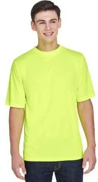 Team 365 Tt11 Men’s Zone Performance t Shirt Safety Yellow