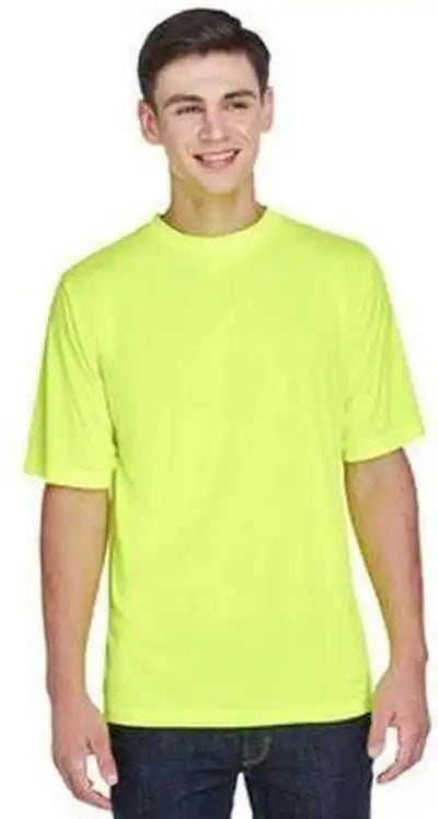 Team 365 Tt11 Men’s Zone Performance t Shirt Safety Yellow