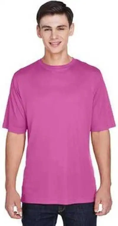 Team 365 Tt11 Men’s Zone Performance t Shirt Sportcharity Pink