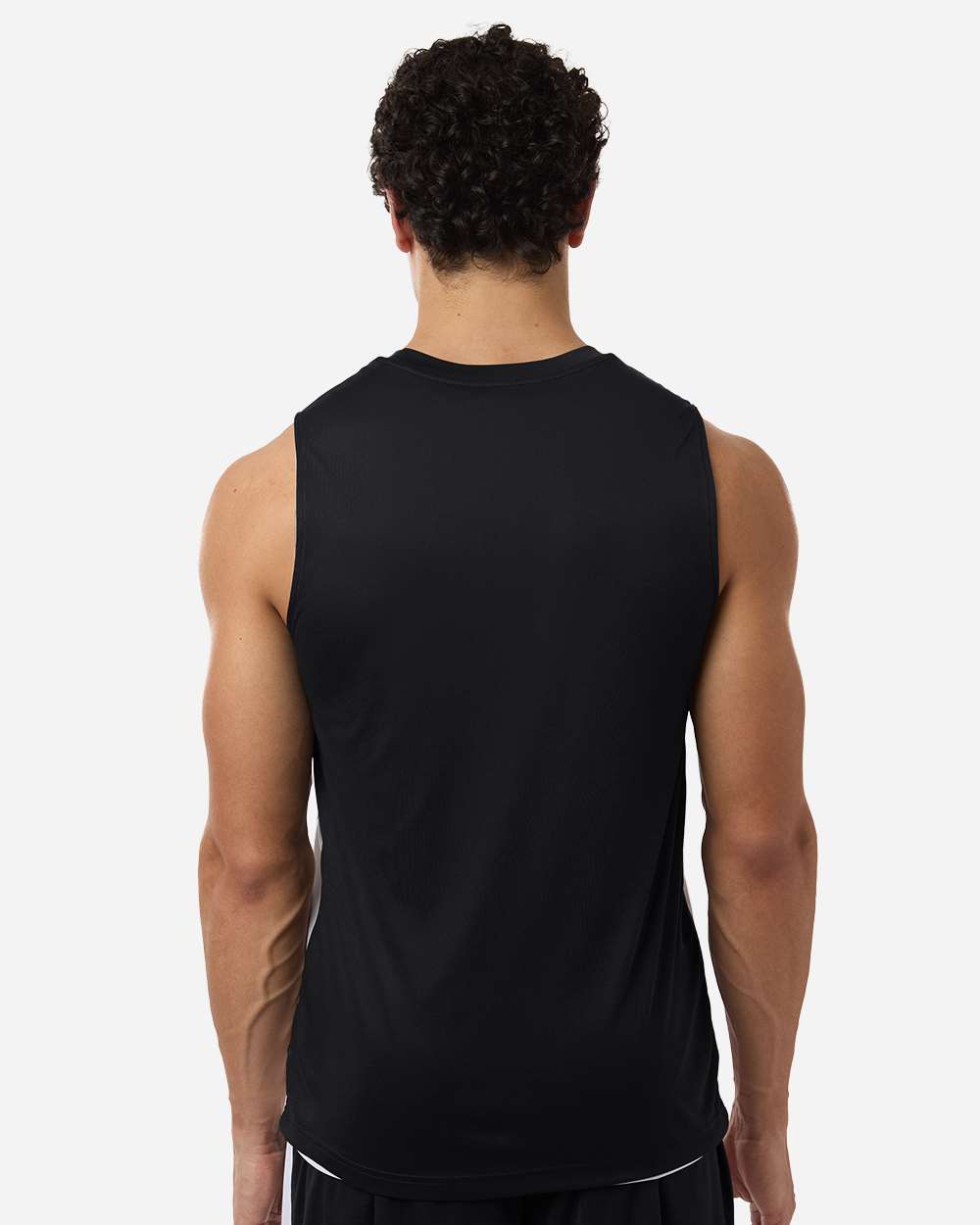 Team 365 Tt115 Unisex Zone Performance Reversible Jersey - Black White