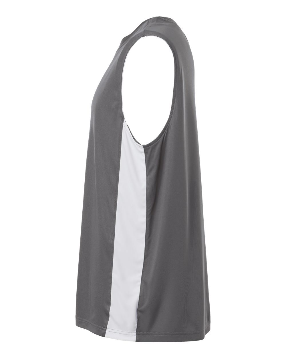 Team 365 Tt115 Unisex Zone Performance Reversible Jersey - Sport Graphite White