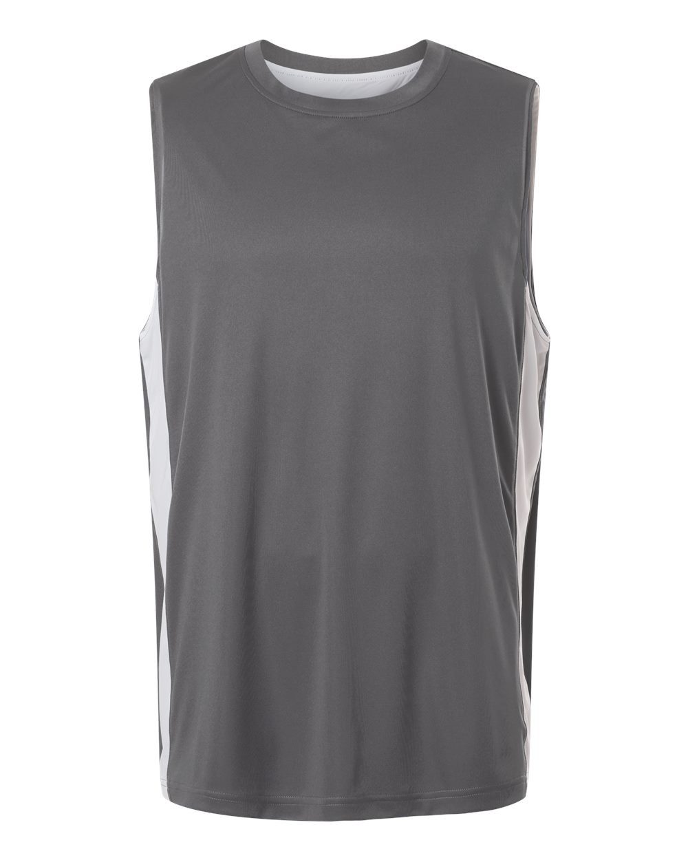Team 365 Tt115 Unisex Zone Performance Reversible Jersey - Sport Graphite White