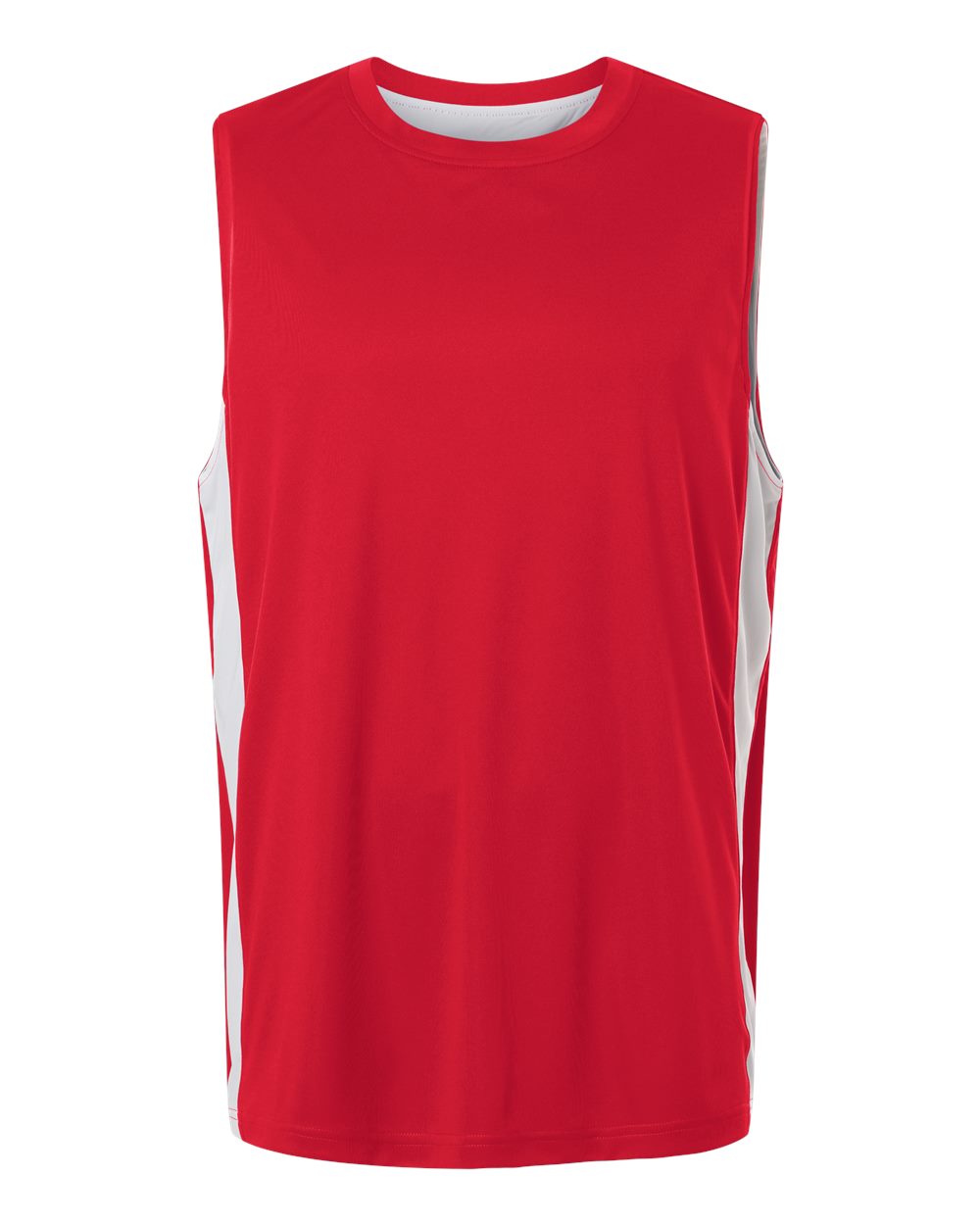 Team 365 Tt115 Unisex Zone Performance Reversible Jersey - Sport Red White