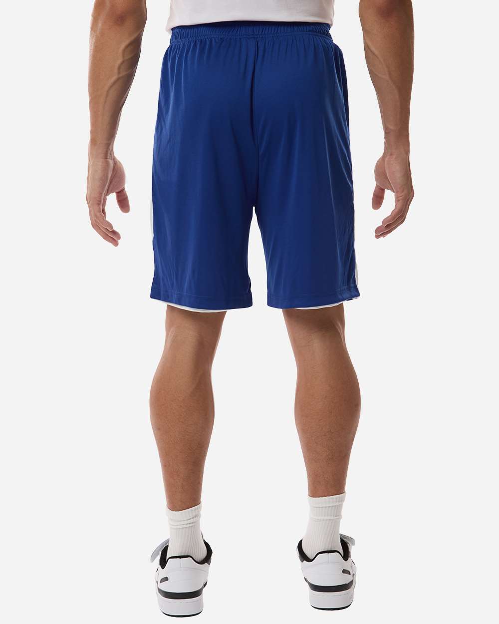 Team 365 Tt115b Unisex Zone Performance Reversible Shorts - Sport Royal White