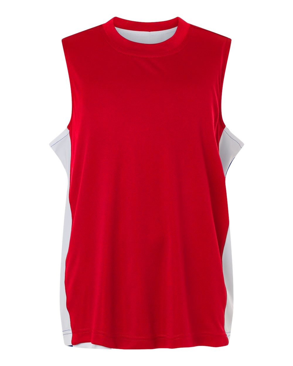 Team 365 Tt115y Youth Zone Performance Reversible Jersey - Sport Red White