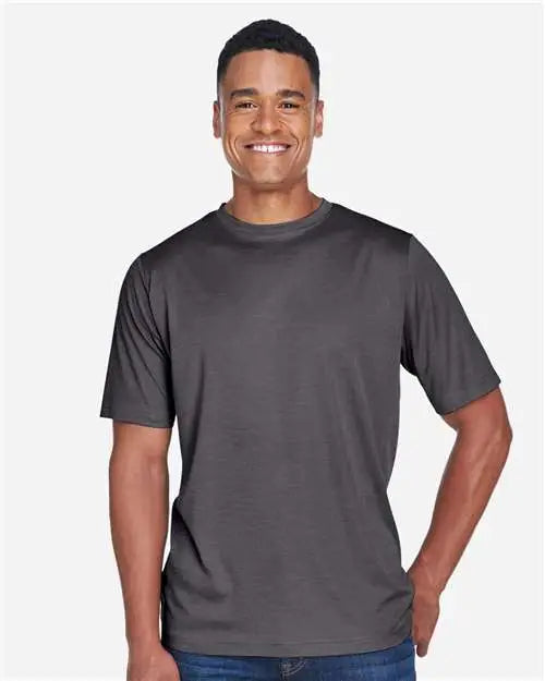 Team 365 Tt11h Men’s Sonic Heather Performance T-shirt - Dark Grey